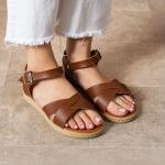 Bağlamalı Sandalet Kahve