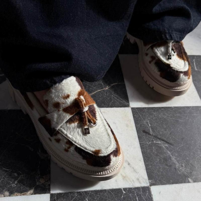 Milka Kahve Oxford Kadın Ayakkabı