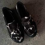 Milka Siyah Oxford Kadın Ayakkabı