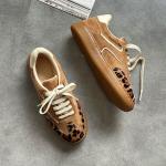 Nunez Casuel Kadın Sneakers Leopar/Kahve