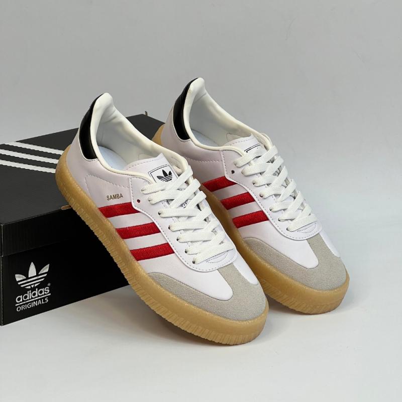 Adidas Sambi Beyaz Kırmızı