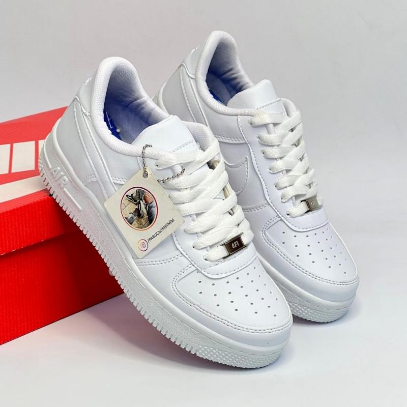 Air Force Kısa Ful Beyaz
