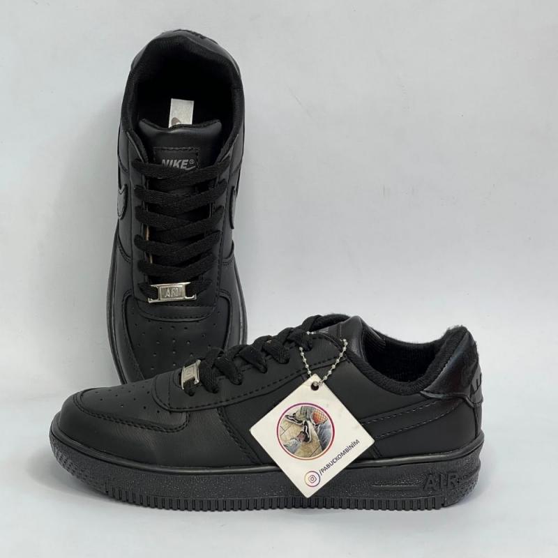 Air Force Kısa Ful Siyah
