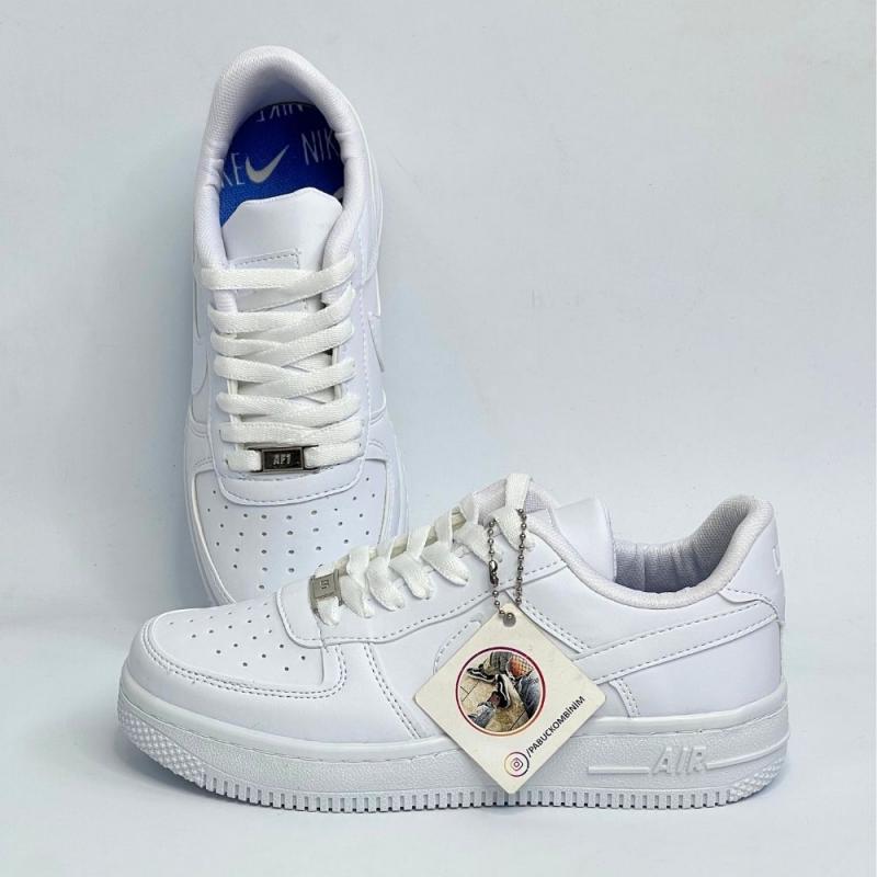 Air Force Kısa Ful Beyaz