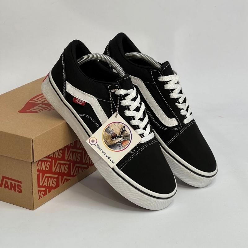Vans Kısa Siyah Beyaz