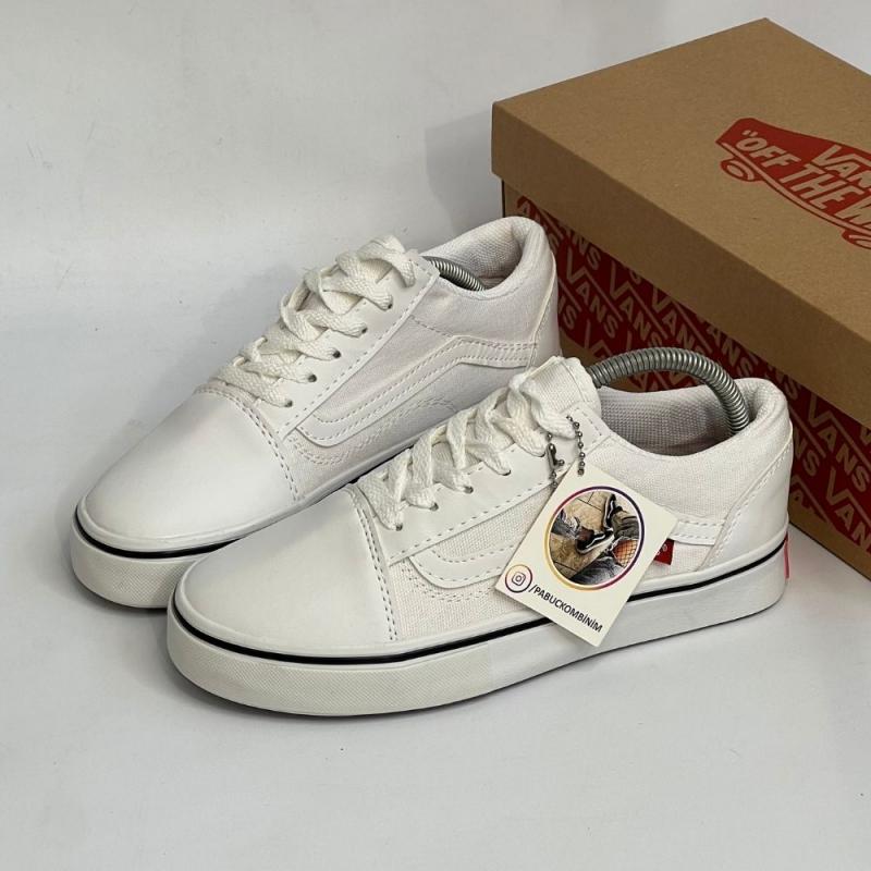 Vans Kısa Beyaz